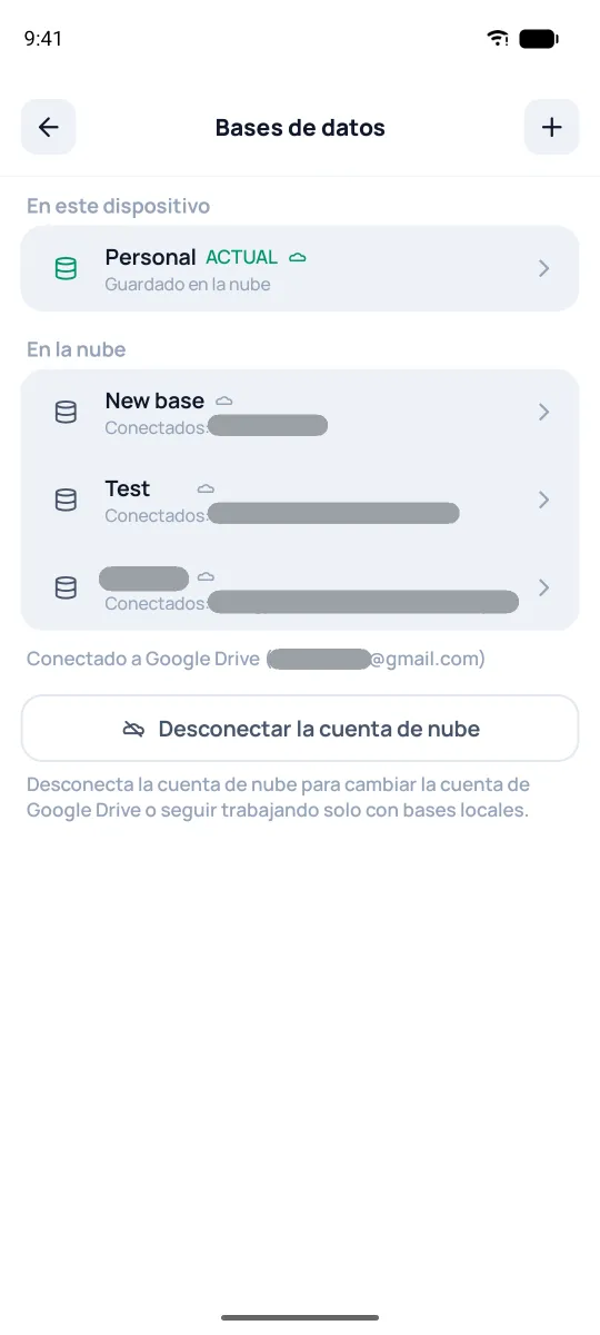 Nube conectada